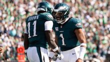 Eagles' Jalen Hurts: Relationship with A.J. Brown 'really good'