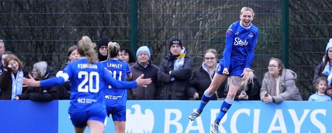WSL: Man City stunned by Everton, Arsenal beat Liverpool