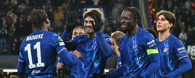 Chelsea stay perfect in UECL with Guiu hat trick at Shamrock Rovers