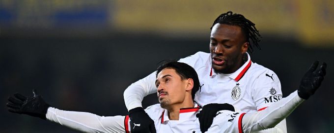 Tijjani Reijnders strike earns AC Milan victory at Verona