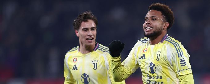McKennie scores as Juventus get back in win column
