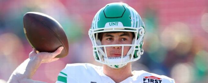QB Drew Mestemaker passes for North Texas-record 608 yards