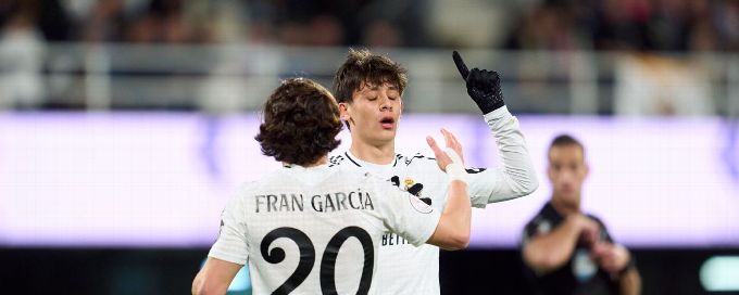 Real Madrid trounce Minera with Guler double in Copa del Rey