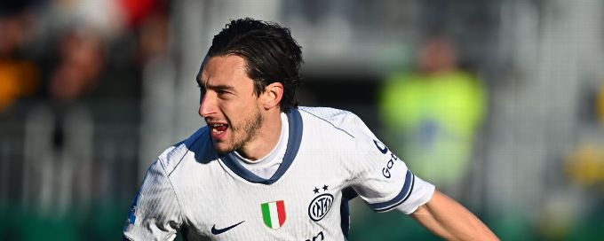 Inter Milan win at Venezia, rise to second in Serie A table