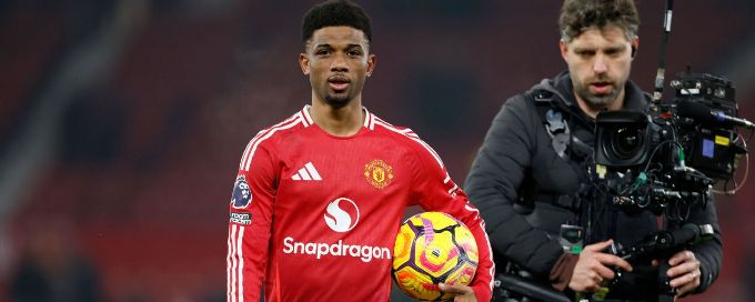 Amad Diallo likely to miss rest of Man United season - Ruben Amorim
