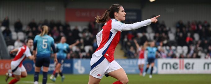 Women's FA Cup: Arsenal beat London City, Liverpool through