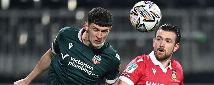Wrexham one win from Wembley as they beat Bolton in EFL Trophy