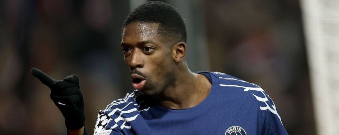 Luis Enrique hails 'PlayStation' Dembélé after PSG win over Brest