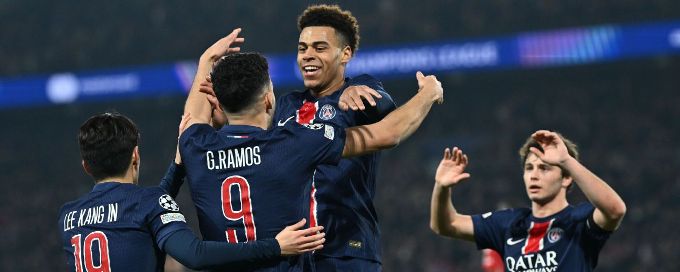 Ruthless PSG demolish Brest 7-0 to seal last-16 spot