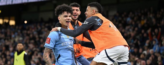 Teen O'Reilly helps Man City survive Plymouth FA Cup scare
