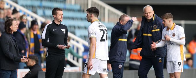 English League One sees one of fastest red cards in history