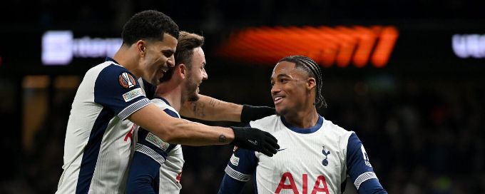 Tottenham overturn first-leg deficit to reach Europa League quarters