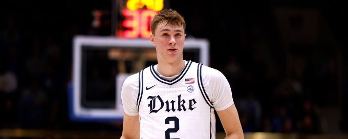 Duke's Cooper Flagg feeling good, confident after ankle injury
