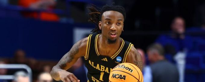 Engaged Alabama State and Southern guards make NCAA tournament history