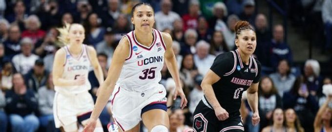 UConn routs Arkansas State by 69 in NCAA tournament opener