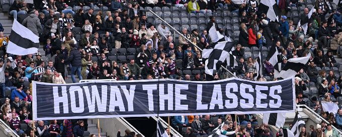 Newcastle United smash Women's Championship attendance record