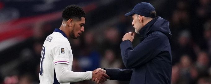 England vs. Latvia: Thomas Tuchel subbed Jude Bellingham over red card fear