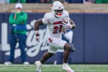 Louisville top rusher Isaac Brown 'out for a while' with leg injury