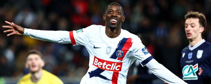 PSG survive first-half scare to reach Coupe de France final