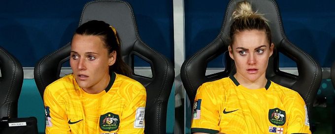 Raso, Carpenter set to miss Matildas' matches vs. South Korea