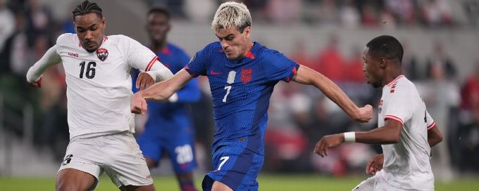 USMNT to open 2025 Gold Cup vs. Trinidad and Tobago in San Jose