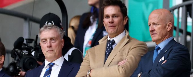 Tom Brady watches on as Birmingham lose Vertu Trophy final to Peterborough