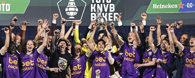Go Ahead Eagles beat AZ Alkmaar in shootout to win first Dutch Cup