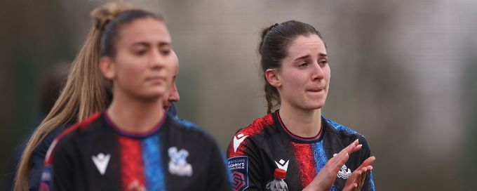 Crystal Palace relegated from WSL after latest drubbing