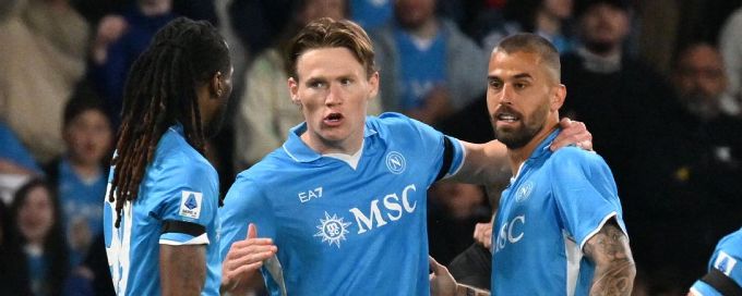 Napoli take sole lead in Serie A after win against Torino