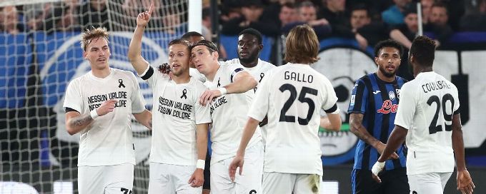 'No value, no colour': Lecce wear white shirt in Serie A protest