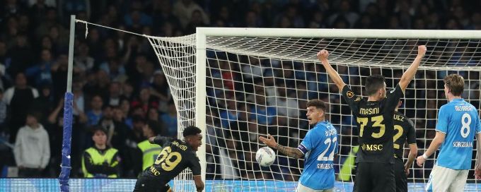 Napoli's title hopes hit in late Genoa equaliser as Inter close in
