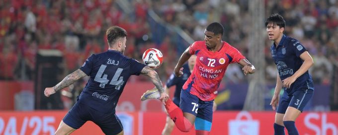 ASEAN Club Championship final lives up to hype as Công An Hà Nội, Buriram United deliver first-leg thriller