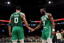 Tatum: 'Tough' to see Brown go, proud of 'great years' together