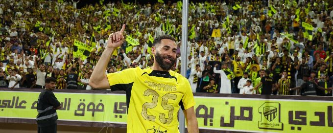 Karim Benzema's Al Ittihad secure Saudi Pro League title