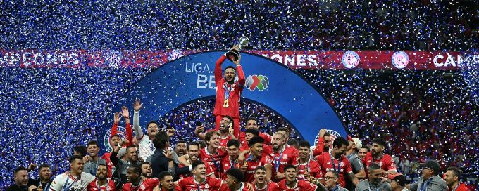 Toluca ends 15-year title drought with win over Club América