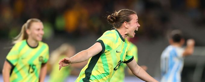 Kahli Johnson's dream debut delivers Matildas win