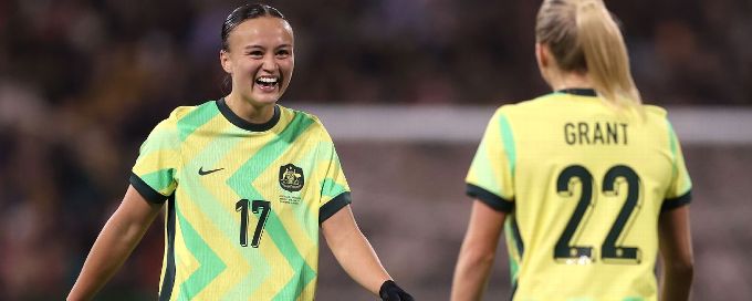 Sayer comeback double seals Matildas win over Argentina