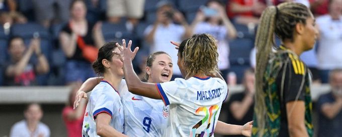 What we learned about USWNT from wins over China, Jamaica