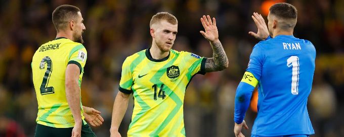 Riley McGree relishing Socceroos minutes after 'injury hell'