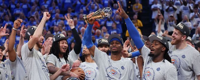 Thunder open as massive betting favorite to win NBA title