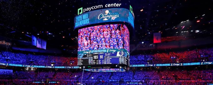 2025-26 NBA Championship odds: Thunder open as faves ahead of Cavs, Knicks