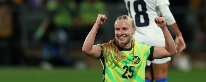 McNamara ends goal drought to help save sloppy Matildas