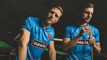 Oasis joins Drake, Ed Sheeran as musical soccer kit sponsors