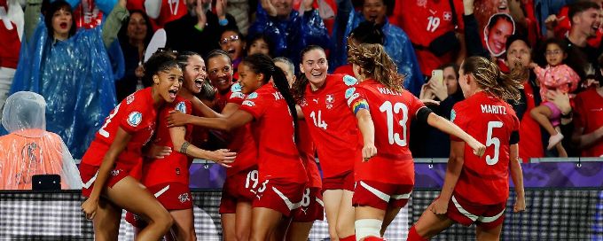 Euro 2025 Daily: Hosts Switzerland keep knockout hopes alive