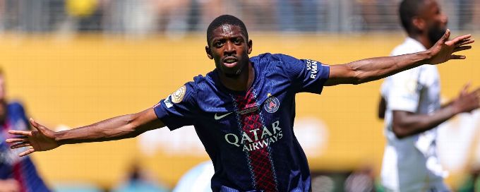 Ousmane Dembélé makes PSG return for Champions League