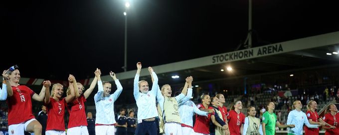 Norway beat Iceland to end perfect Euros group campaign