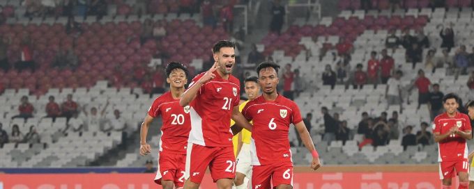 Indonesia unleash six-goal Jens Raven in frightening show of talent waiting in the wings