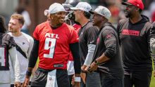 Falcons coach frustrated by viral clip of Michael Penix Jr.