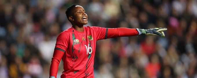 Dlamini the hero as holders South Africa win shootout to oust Senegal