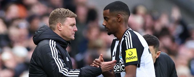 Newcastle's Howe after 0-0 draw: It's different without Isak